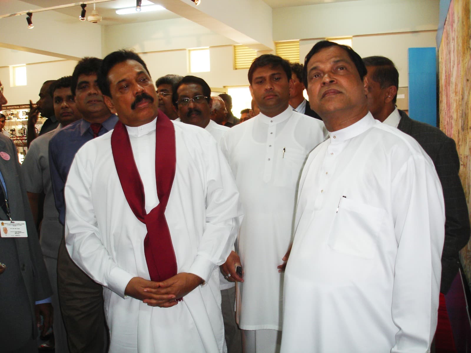 Tour of Industrial Exhibition Area