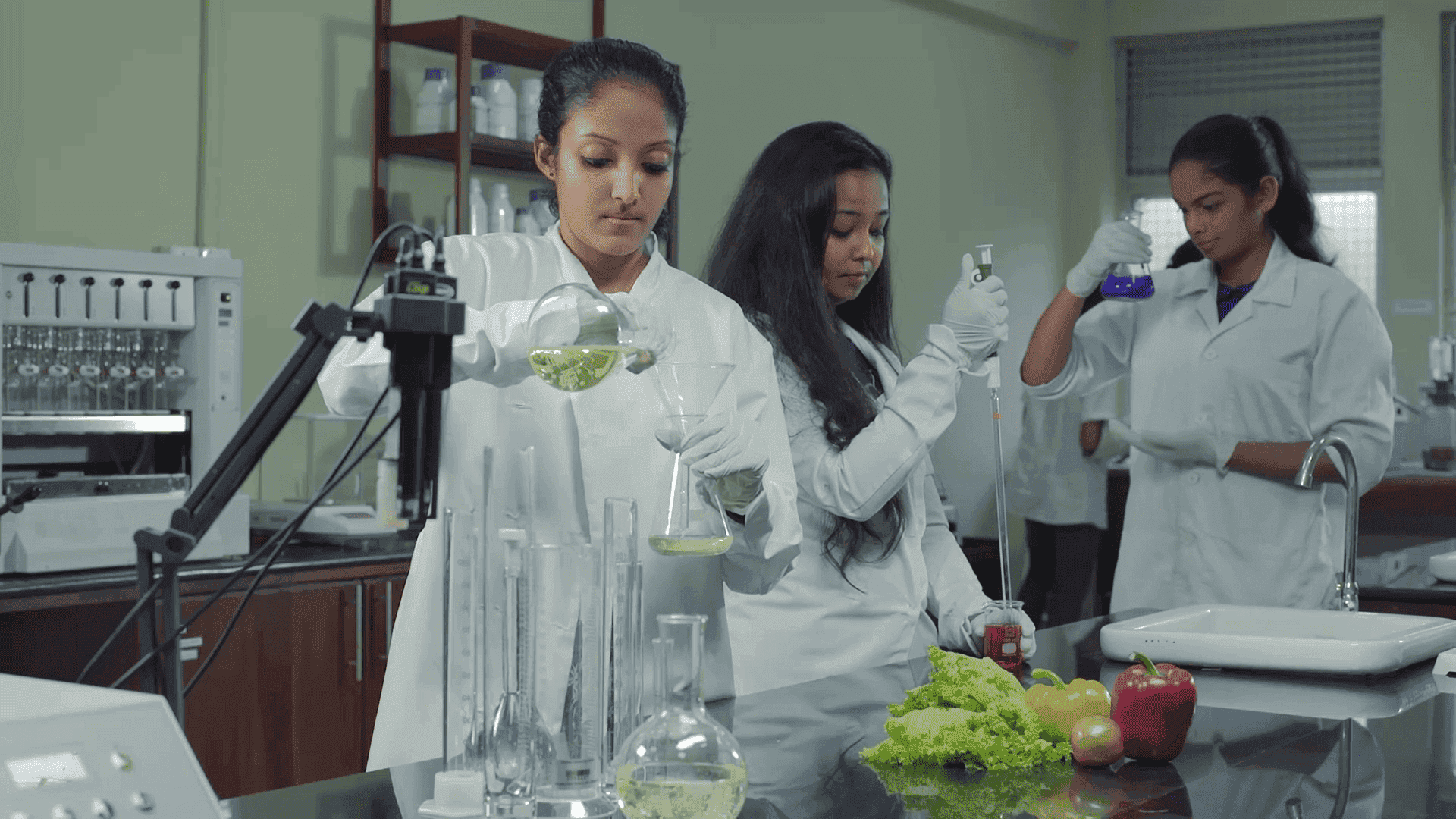 Students in Research Lab